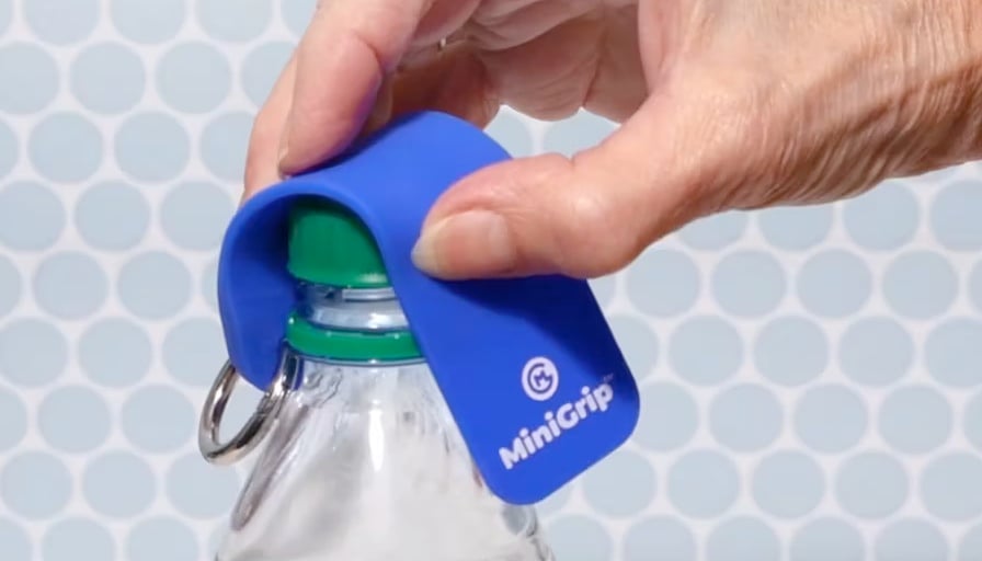 Keep The MiniGrip On Your Keychain, Open Bottles With Ease