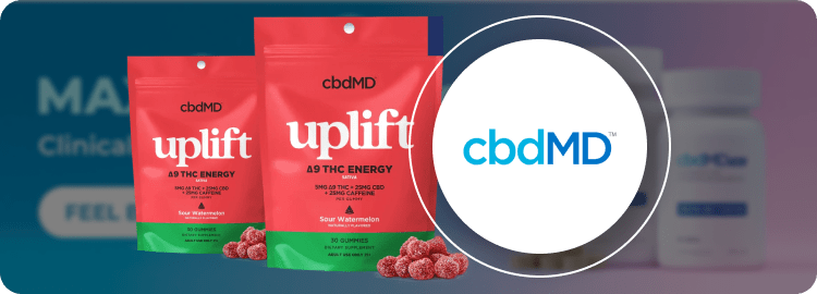 CBDMD Delta 9 Uplift Gummies 